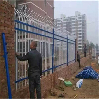 安徽当地供应学校锌钢护栏工厂围墙护栏