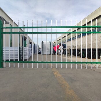定制锌钢铁艺护栏设施静电喷涂市政防护安全锌钢城市道路护栏
