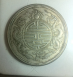 古玩古幣雙龍壽字幣拍賣市場價格評估私下出手交易圖片0