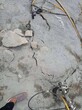 延吉太硬的镁石挖基坑城市清除用什么机器图片