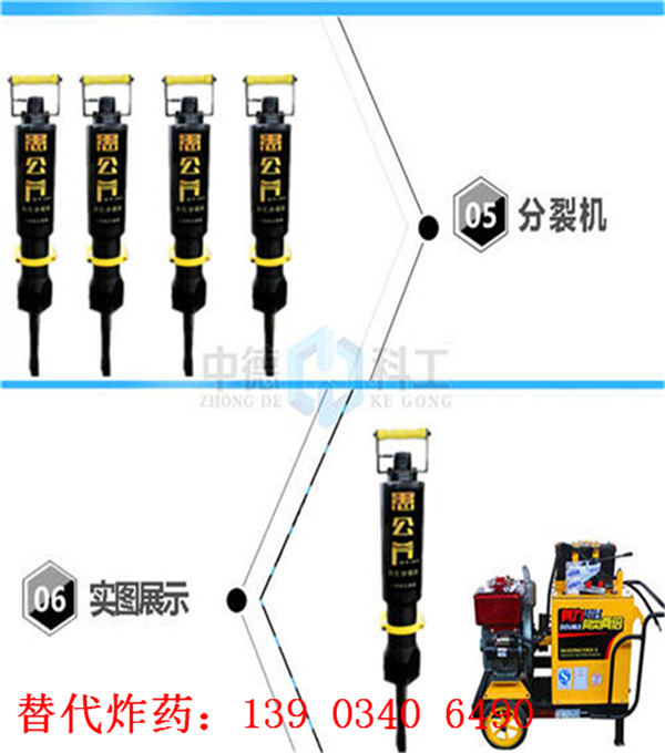 石场用剂效率低胀裂棒