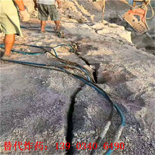 菏泽市采石场石方静态开采分裂机图片