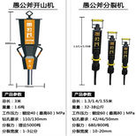 咨询：萍乡市岩石快速开采用大型液压劈裂机图片4