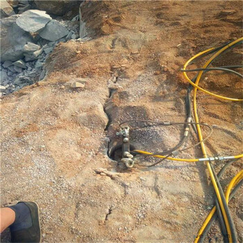 咨询：广州市工程建设碰到岩石打不开分裂器