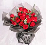 赣州章贡区19支玫瑰鲜花哪里有卖实体鲜花店送花