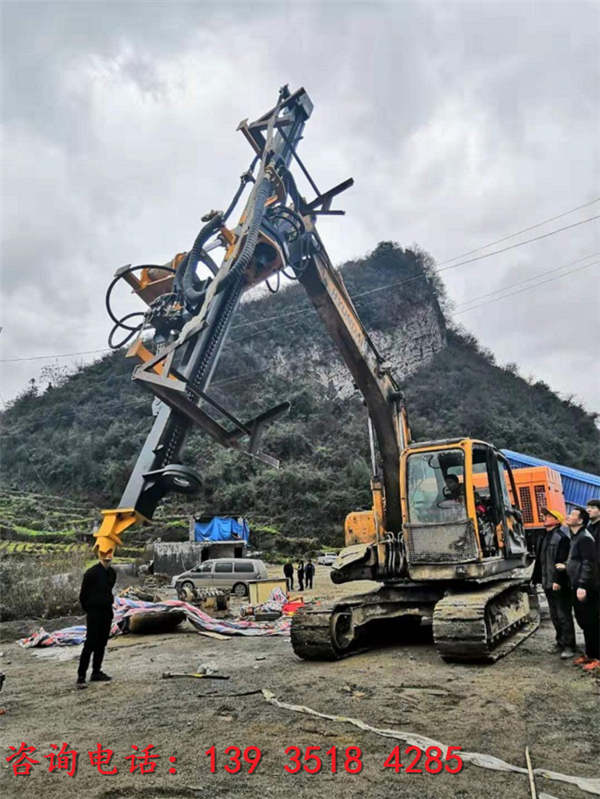 湘潭挖机带动式破石器劈裂机成本低