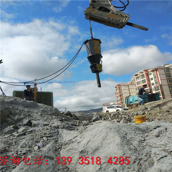 银川挖机带动式破石器泵新商机