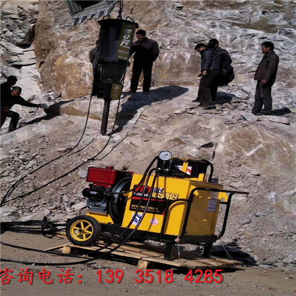 广州钩机产量低裂石机一台多少钱