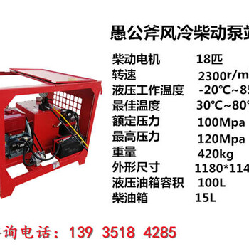 吉安挖机带动式破石器分裂泵价格多少