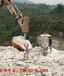 贺州机载式劈石器分石机视频图片