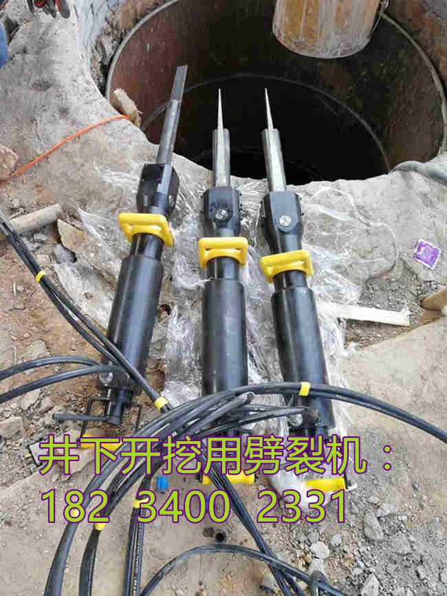 岩石矿山静态放炮开挖设备一天多少吨江苏南京