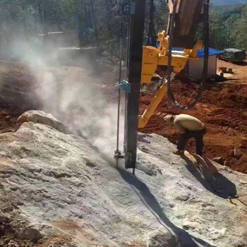 劈裂机设备液压霹雳器隧道硬石头