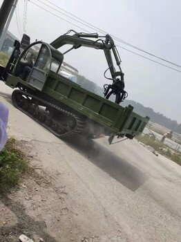 履帶抓木機(jī)全地形抓木頭爬山虎履帶式抱木夾廠家定做