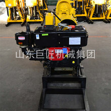 130型百米小型地质勘察钻机可打百米的液压钻机整套设备图片