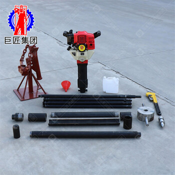 巨匠供應(yīng)QTZ-2便攜式取土鉆機(jī)強(qiáng)動(dòng)力15米取樣鉆機(jī)