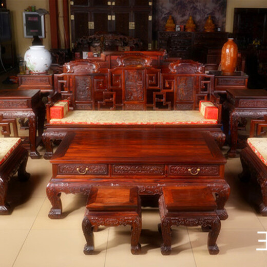 新中式红木家具匠心产品王义红木红木沙发打造古典美