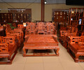 枣庄鲁班工艺缅甸花梨沙发款式齐全,大果紫檀沙发