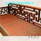 济宁新款式老挝大红酸枝双人床,酸枝架子床产品图