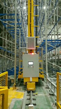 1A贵州自动化立体仓库社平智能装备用AGV工业机器人和巷道堆垛机集成