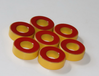8材铁粉芯黄红环、T150-8高频低损耗、铁粉芯黄红环