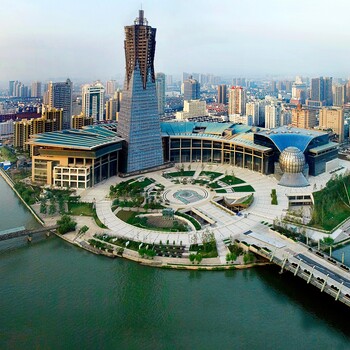 杭州明和大型建筑拍摄商业广告设计