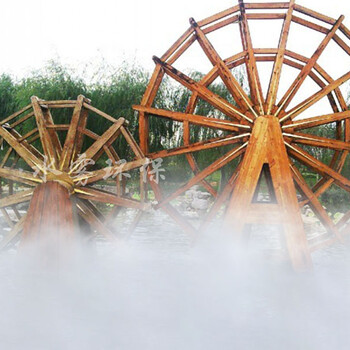 美美美，美轮美奂的公园人造雾景观-重庆水雾环保科技