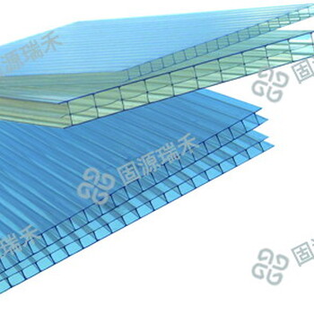 金亦丰农业固莱尔阳光板pc板三层双层井字