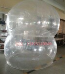 定制亚克力半球罩有机玻璃半圆球形展示罩透明灯罩婚庆球装饰吊灯图片0