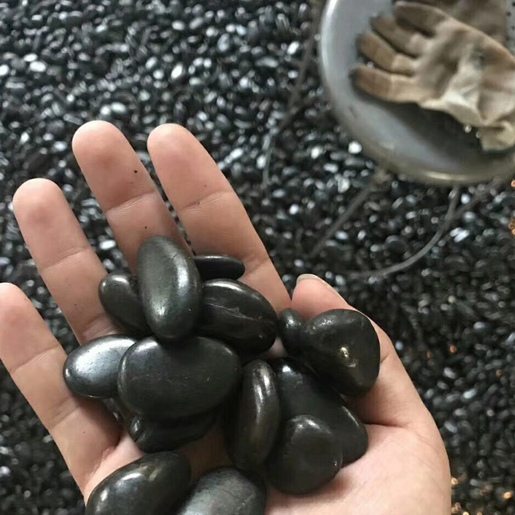 廊坊雨花石黑色機(jī)制雨花石變壓器鵝卵石生產(chǎn)廠家