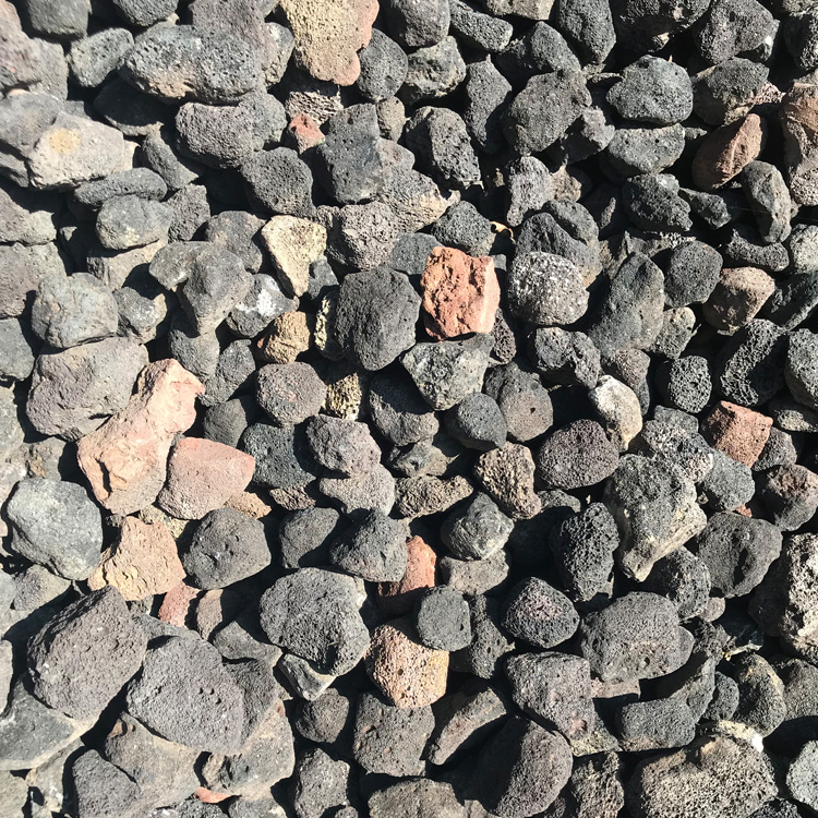 北京火山石造景紅色火山石顆粒廠家火山石