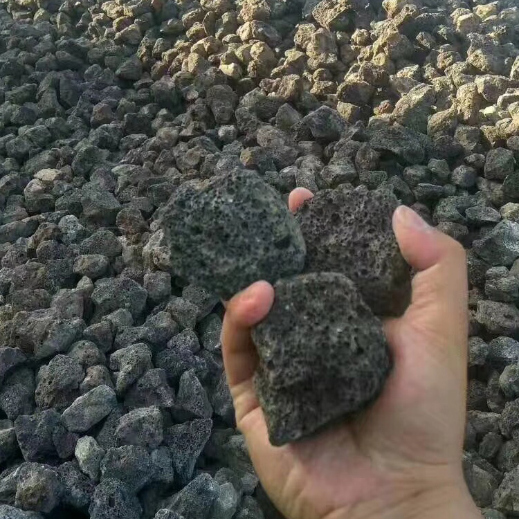 阜新水族滤料火山石大块红色火山石铺面火山石价格