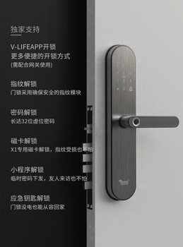 指紋鎖廠家,防盜門智能鎖,智能鎖品牌,靈靈狗