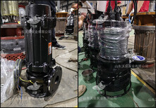高强度施工沃泉电动抽泥泵潜水排沙泵电动渣浆泵图片1
