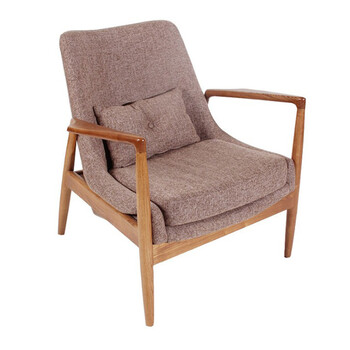 餐厅现代实木椅子，定制北欧简约餐椅创意Z型椅子