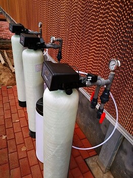 厂家周口0.5-10吨软化水设备锅炉水处理设备全自动软水器