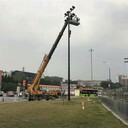 東莞萬江高空車路燈車燈桿檢修車高空工程作業(yè)車吊籃吊機(jī)車出租賃