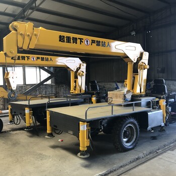 自制吊車三輪隨車吊吊機(jī)濟(jì)寧三石機(jī)械