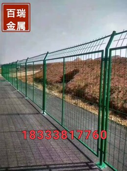 高铁路防护栏高速公路安全网桥梁两侧防护网