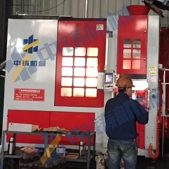 北京上下射砂无箱造型机拆分铸造机