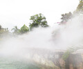 泰州園林小品，霧態流動，仙霧繚繞，水造霧打造景之靈魂