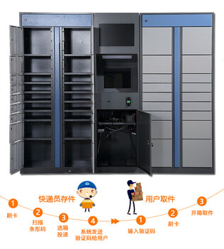 新型社区解决方案智能柜快递柜存包柜