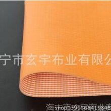 生产供应优质PVC单面涂层布,涂贴布,夹网布,箱包面料图片