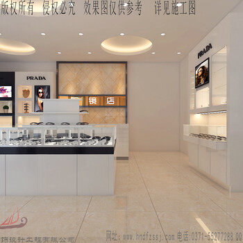 馬鞍山眼鏡店裝修展柜設(shè)計(jì)制作