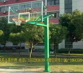 天津厂家生产埋地式篮球架学校篮球架子多钱一副