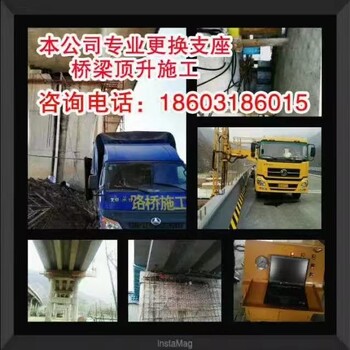 上海黃浦江上游跨橫潦涇大橋頂升工程