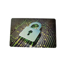 无源射频识别85.554标准大小防止银行卡信息泄露RFID屏蔽卡