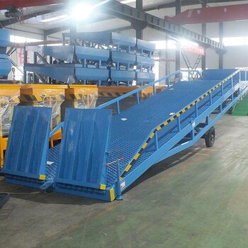 8噸登車橋工廠裝卸車升降平臺制作精良,裝卸貨平臺