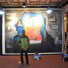 中高端壁紙供應商-北京悅嘉手繪壁紙圖片