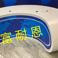 播音主播桌校园播音桌电台演播台电视台演播桌厂家图片