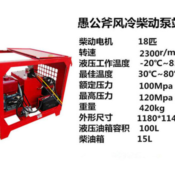 代替膨胀剂破碎锤静态劈裂机